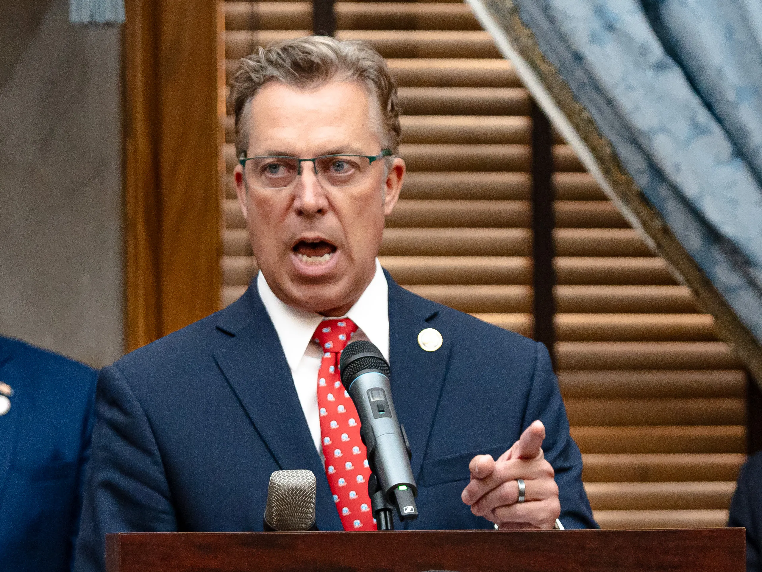 Congressman Andy Ogles speaking